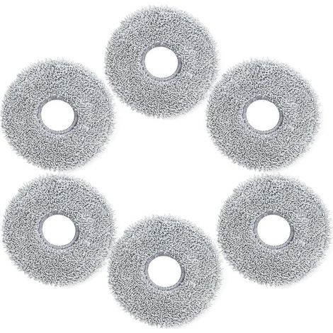 6 Lingettes pourX10/S10 Plus/L10S UltraMicrofibre Améliorée, Douce, Lavable et Réutilisable Chiffons (1/5)