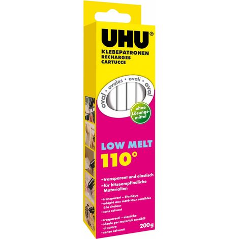UHU 48630 Bâtons de colle 170 mm transparent 200 g 10 pc(s)