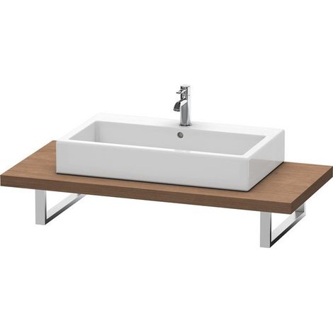 Console Duravit Vero variabile 096C, con un'unica apertura, Colore (anteriore/corpo): impiallacciatura in vero legno di noce americano - VE096C01313