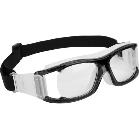 Lunettes de sécurité noires pour l'entraînement aux sports de plein air (cyclisme, football, basketball) - Monture spéciale (1/5)