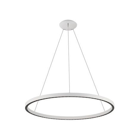Mantra Lámpara de Techo LED Colgante RIUMAR redondo 60+20W 3000K 92,8cm Ø blanco/negro/arena (1/2)
