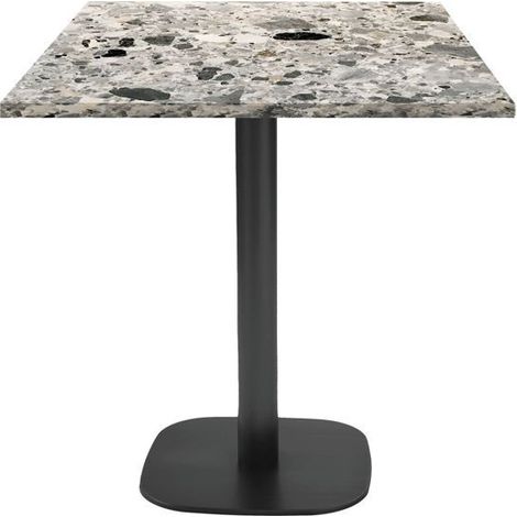 Table 70 x 70 cm - modèle Round terrazzo cepp