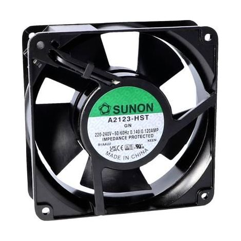 Sunon A2123-HBL.7.GN ventilador axial negro 120x120x38 mm