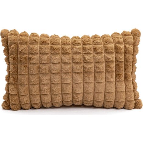 Set mit 2 Weihnachtskissenbezügen, 30 x 50 cm, flauschig, dekorativ für Sofa, Bett und Wohnzimmer. (1/4)