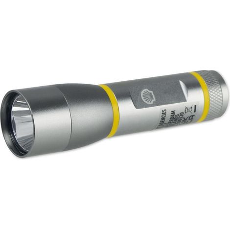 SHELL linterna led aluminio 60-200 lm , La linterna Shell es potente y fiable, ideal para diversos usos Con una luminosidad que va de 60 a 200 lúmenes, es ideal para actividade (1/3)