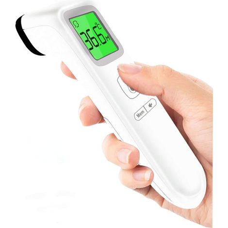 Thermomètre frontal infrarouge sans contact, thermomètre médical pour enfants et adultes