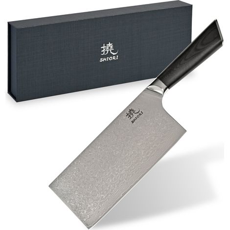 Shiori 撓 Hiashi Haku - cuchillo de carnicero para carne y verduras (1/4)