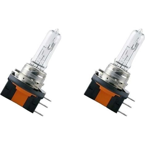 2x H15 64176 12V 15/55W PGJ23t-1 3200K E1 2P4 DOT w8h1 (1/4)