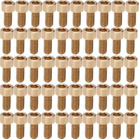 50 vis à tête hexagonale creuse en cuivre, M6 x 12 mm, outils et fournitures industrielles (1/5)