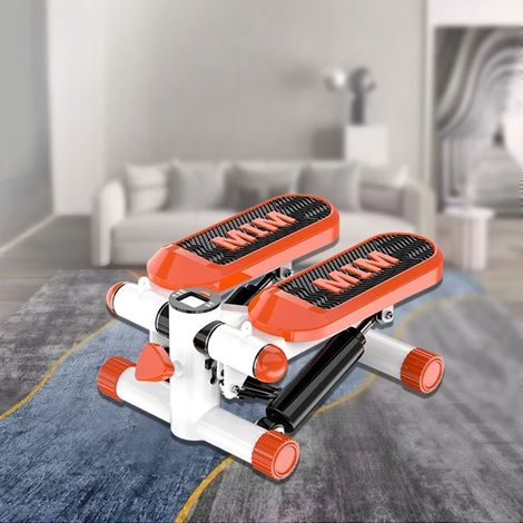 (Orange) Appareil d'amincissement des jambes et de perte de poids, machine à tamponner sur place, équipement de fitness aérobique (1/5)