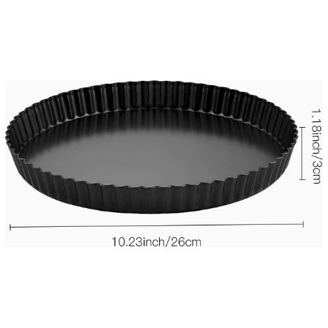 Tortenform 26 cm, Tortenform mit Hebeboden, Tortenform mit abnehmbarem Boden, sichere Tortenform, Tortenform, Tortenform für Quiche, Torte