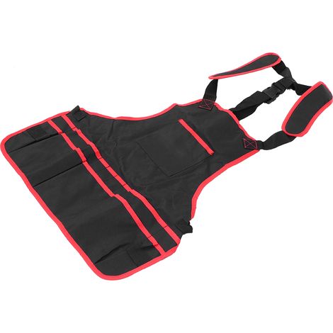 Multifunktionale, verstellbare Gartenschürze aus Polyester mit Taschen zur Werkzeugaufbewahrung (1/5)