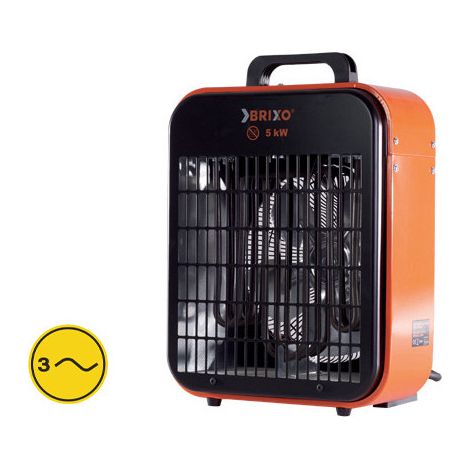Generador de aire caliente de 5000 W – Ventilador industrial Brixo IPX4 – uso intensivo – Niklas