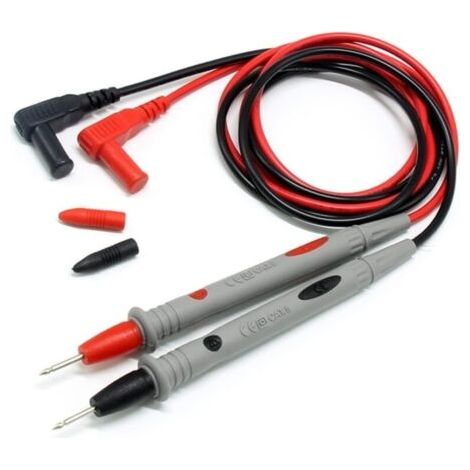 Fils de test multimètre fiche banane, 1000 V 10 A sondes de test multimètre numérique pour multimètre accessoires de multimètre de test électronique (1/5)
