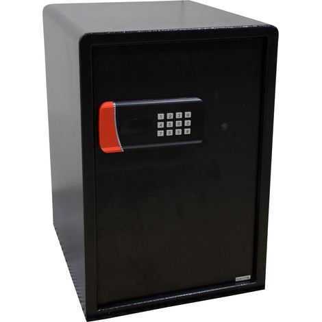 Coffre-fort électronique CFEH563744 – Serrure électronique avec écran LED – Dimensions 56 x 37 x 44,5 cm – Poids 27,5 kg – Work Men (1/5)