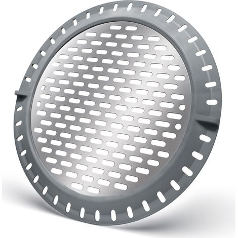 Protector de pelo para tapón de desagüe, colador de metal con peso, tapa plana y tapa redonda, filtro de baño (1/5)