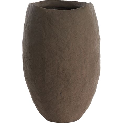 Light & Living Vase TINGRI aus Stein in braunen Tönen - Ø39x58 cm
