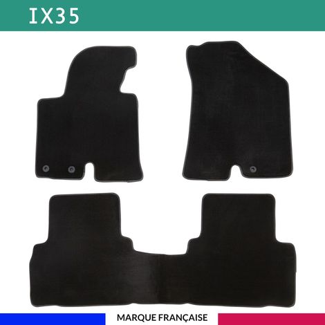 Tapis de voiture - Sur Mesure pour IX35 (2009 - 2015) - 3 pièces - Tapis de sol antidérapant pour automobile (1/4)