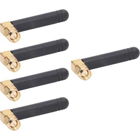 Antenne 5G Bande Complète 5 Pièces, Transmission de Signal, Bâton de Colle SMA Mâle Coude, Connexion Stable (1/5)