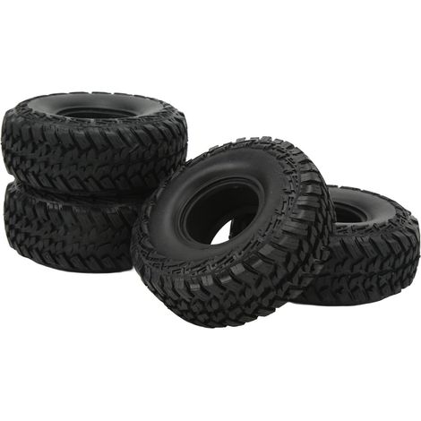 Pneus RC 1,9 pouce, adhérence renforcée, absorption des chocs, jeu de 4 pneus de rechange en caoutchouc pour crawler (1/5)