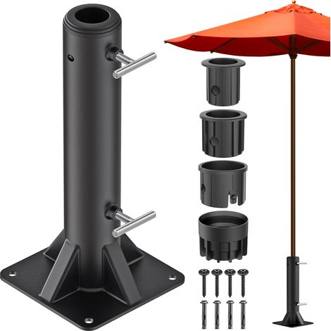 Pied Parasol Lourd Support Fixation Parasols Balcon/Carré (1/5)