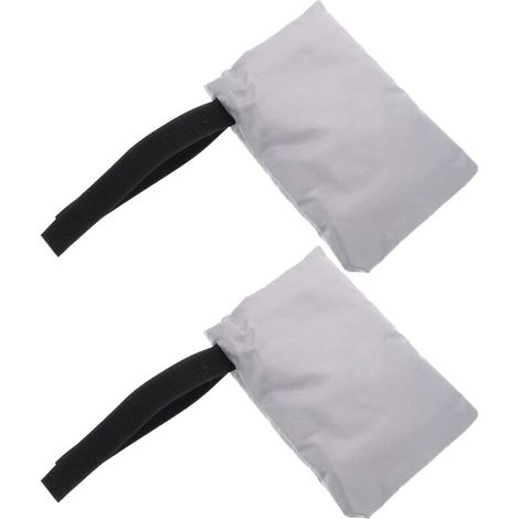 Lot de 2 Protège-Robinets Extérieurs Gris en Tissu Oxford Imperméable avec Doublure en Coton Isolante Housse Antigel pour Robinet de Jardin Protection Hivernale Résistante aux (1/4)