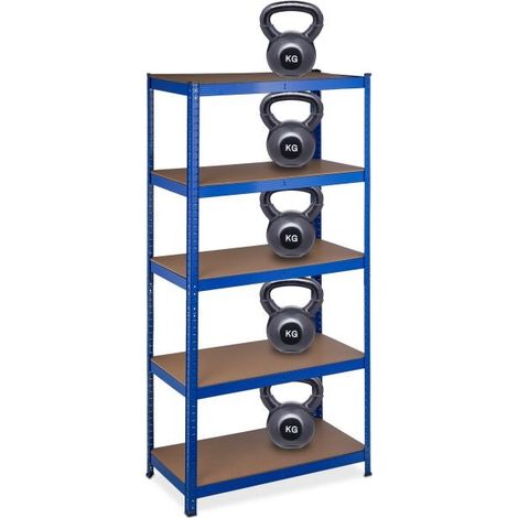 Scaffale portaoggetti con 5 ripiani (1/5)