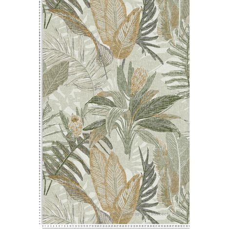 Papier peint Nature Vert Fidji Lutèce