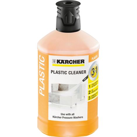 Karcher Plastic Cleaner 3-In-1 Plug & Clean 1 Litre