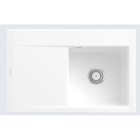 VB Einbauspüle Subway Style 45 334701 780x510mm re-eckig Weiß Alpin cplus (1/3)