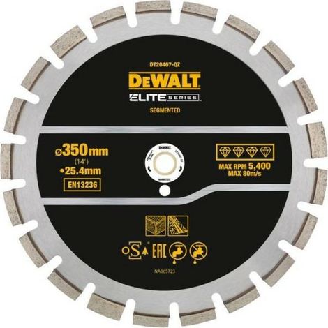 DeWalt DT20467-QZ Disco Diamantato Ø350 mm