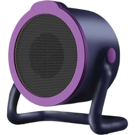 Radiateur d'Appoint Chauffage Intelligent Sans Fil 500W Silencieux - Chauffage Énergétiquement Efficace Hiver pour Voyage Bureau Temp (1/4)