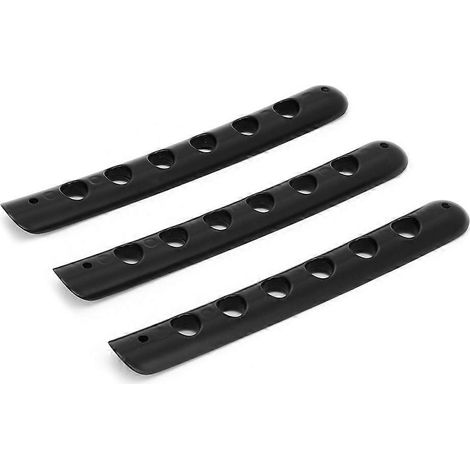 3-teiliges Set Türgriff-Zierleisten aus Aluminiumlegierung, passend für Jeep Wrangler JK 2-Türer (2007–2018)