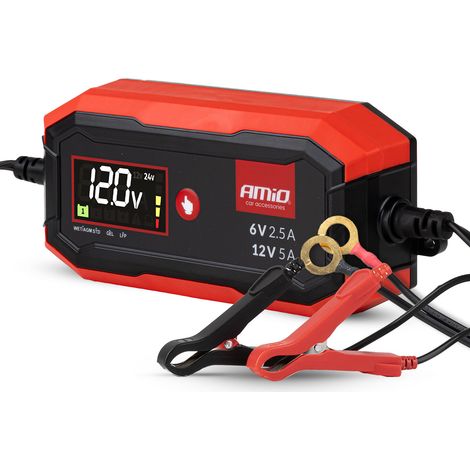Digitaler Gleichrichter AGM GEL STD LFP MAX 5A 6V 12V PRO amio-04527 (1/5)