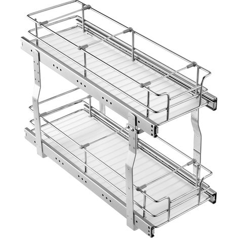 Mophorn Organiseur d'armoire coulissant  8,5" L x 21" P, solution de rangement robuste