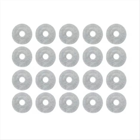 NALOOKAMIC Lot de 20 chiffons de nettoyage pour aspirateur Jonr P20 Pro - Accessoires et pièces de rechange