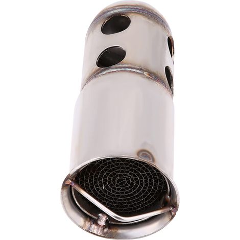 Embout échappement universel 51mm – acier inoxydable – silencieux – arrière moto / voiture – modèle 1