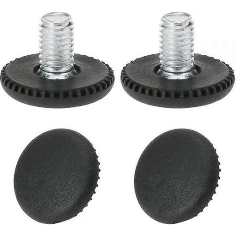 Pieds de nivellement réglables pour meubles, M8 x 10 x 25 mm, pour le support au sol des pieds de table et de chaise, paquet de 4. (1/5)