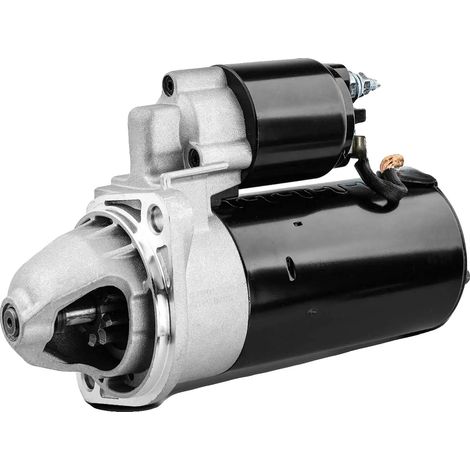 Motorino di avviamento, 12V, 1,2 kW, compatibile con Lombardini LDW1303/LDW1503/LDW1603/LDW2004, in metallo e plastica resistenti, certificato ISO. (1/5)