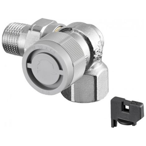 OVENTROP Robinet thermostatique AQ équerre droite DN 10, Rp 3/8 x R 3/8, PN 10, 1183361