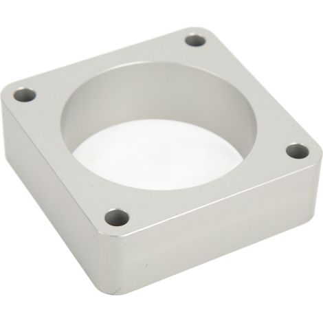 Cale d'adaptateur pour corps de papillon métallique 4 boulons, plaque de remplacement compatible JEEP WRANGLER CHEROKEE, entretoise de papillon haute performance (1/5)