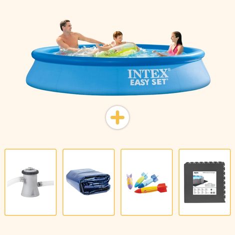 Intex Piscine Easy Set Ronde - 305x61 cm - 5-pièces S177 (1/5)