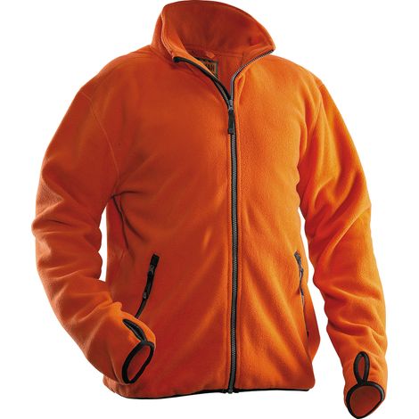 Jobman Fleecejacke 5501 Orange Größe L