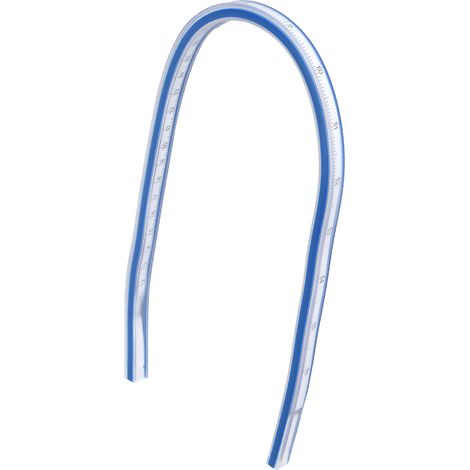 Règle flexible 40 cm pour couture et dessin - Mesure précise en plastique souple (1/5)