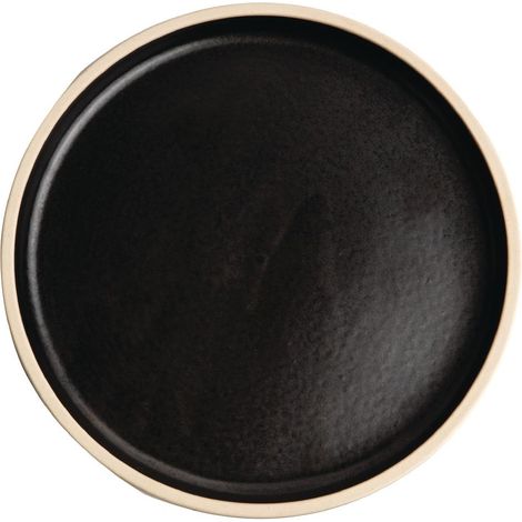 Assiette Plate Bord Droit 180 mm - 6 Coloris - Lot de 6 - Olympia Canvas (1/5)