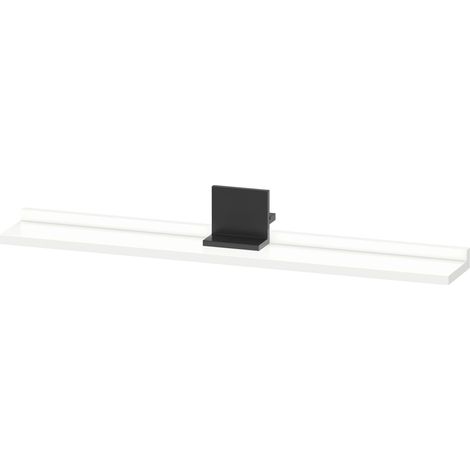 Tablette Duravit Sivida, support noir diamant mat, 800x115x35mm, (1/5)