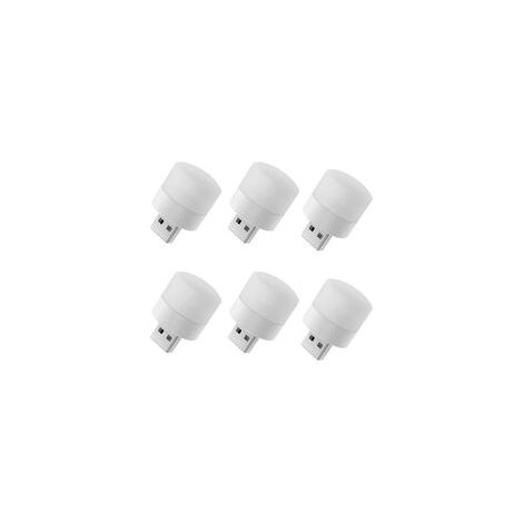 Lampe de table LED, alimentée par USB, pour une utilisation de chevet, au bureau, dans le salon ou en décoration, pour un usage quotidien en intérieur.-AquaForge (1/5)