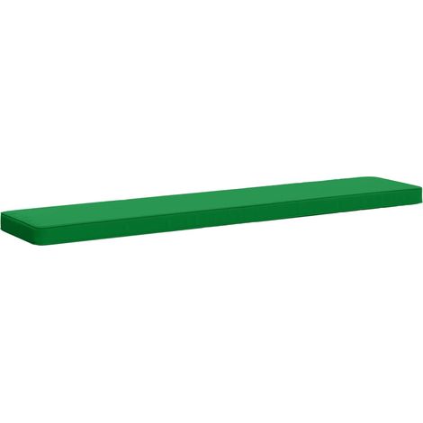 Coussin de banc 1 pièce VUGHT 100 % polyester Vert vidaXL