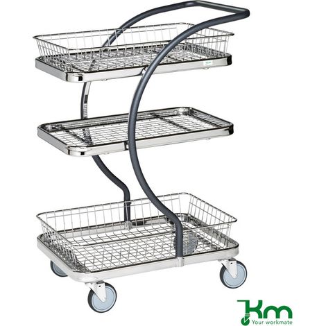Kongamek Carrello della spesa e carrello di servizio con 1 (1/3)