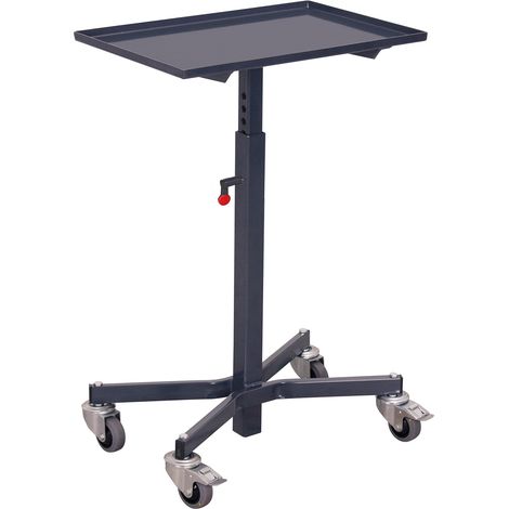 VARIOfit ESD-Materialständer 605x405mm Ladefläche höhenverstellbar 735-985mm